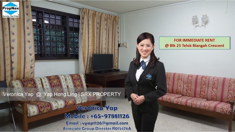 Blk 23 Telok Blangah Crescent (Bukit Merah), HDB 4 Rooms #165900242